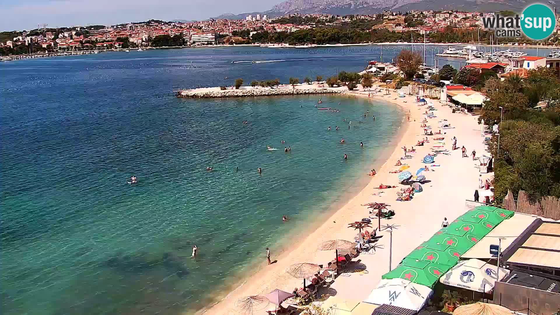 Podstrana Beach Webcam – Live View from Hotel Split
