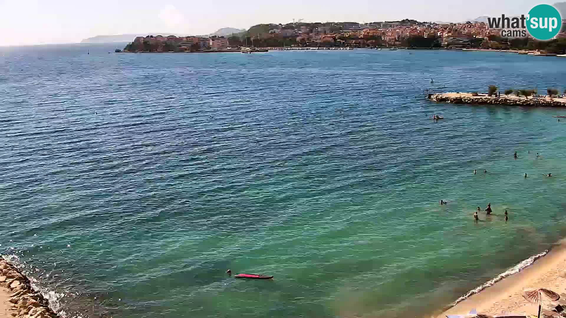 Webcam plage de Podstrana – Vue en direct depuis Hotel Split