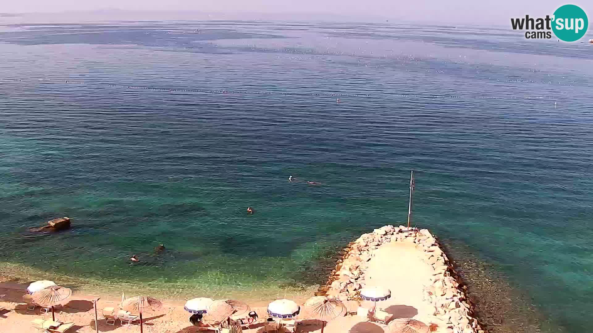 Podstrana Strand Webcam – Liveblick vom Hotel Split