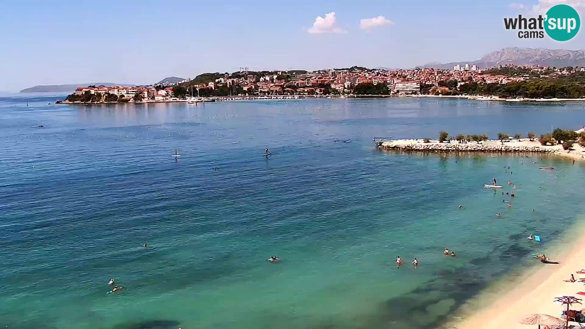 Webcam Spiaggia di Podstrana – Diretta dall’Hotel Split
