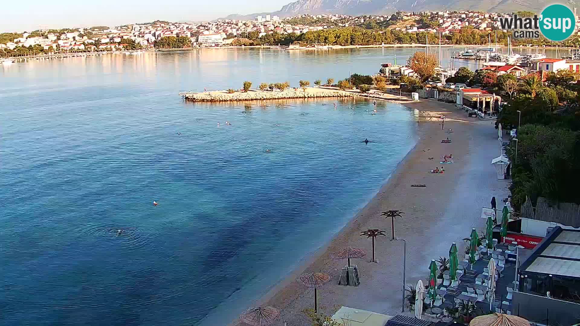 Podstrana Strand Webcam – Liveblick vom Hotel Split