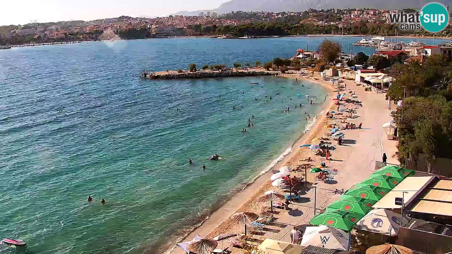 Podstrana Beach Webcam – Live View from Hotel Split