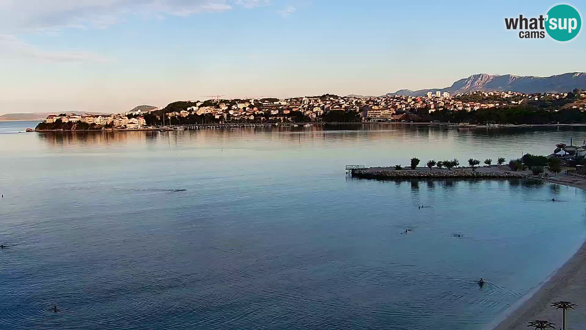 Podstrana Beach Webcam – Live View from Hotel Split