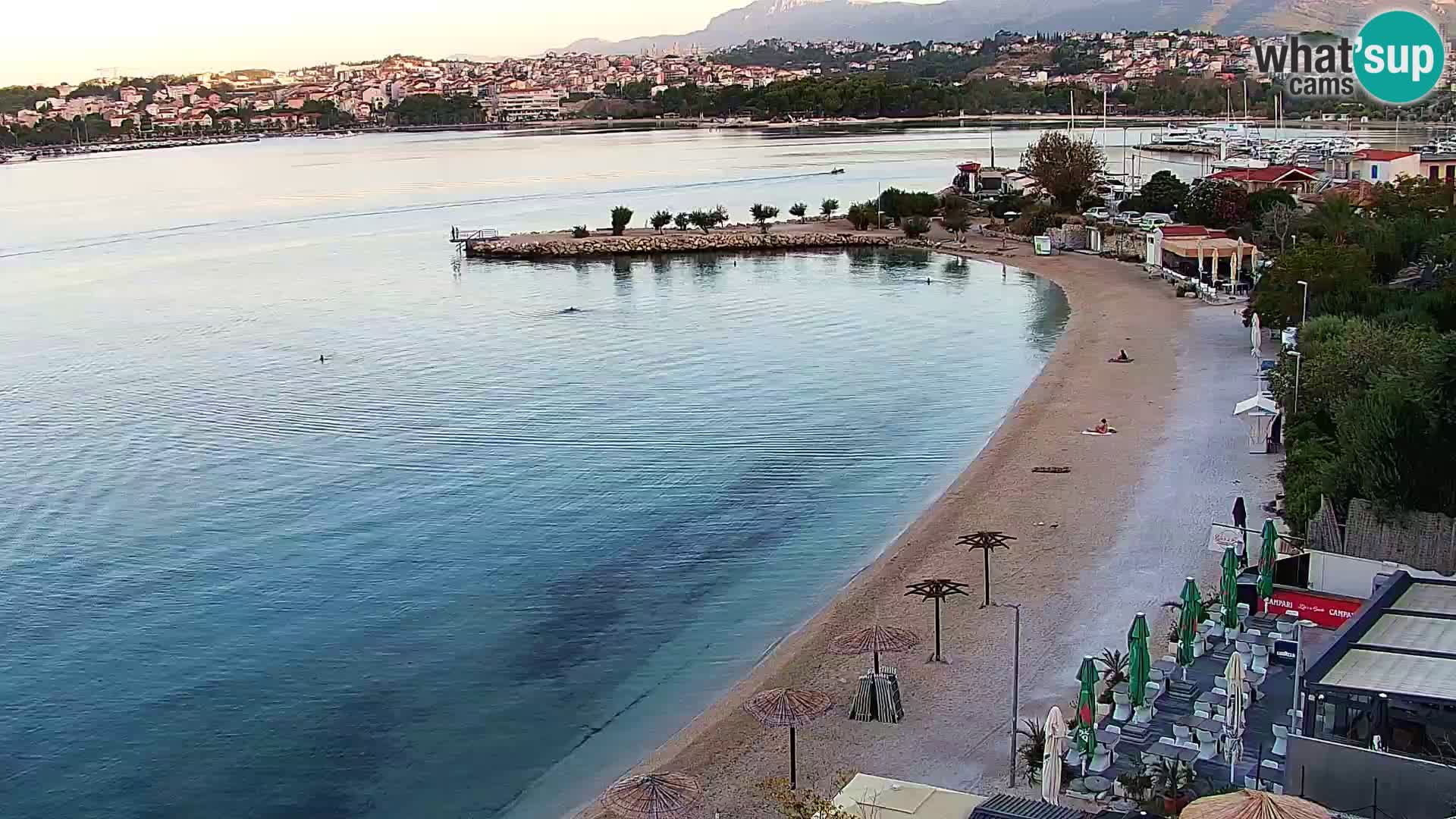Podstrana Strand Webcam – Liveblick vom Hotel Split