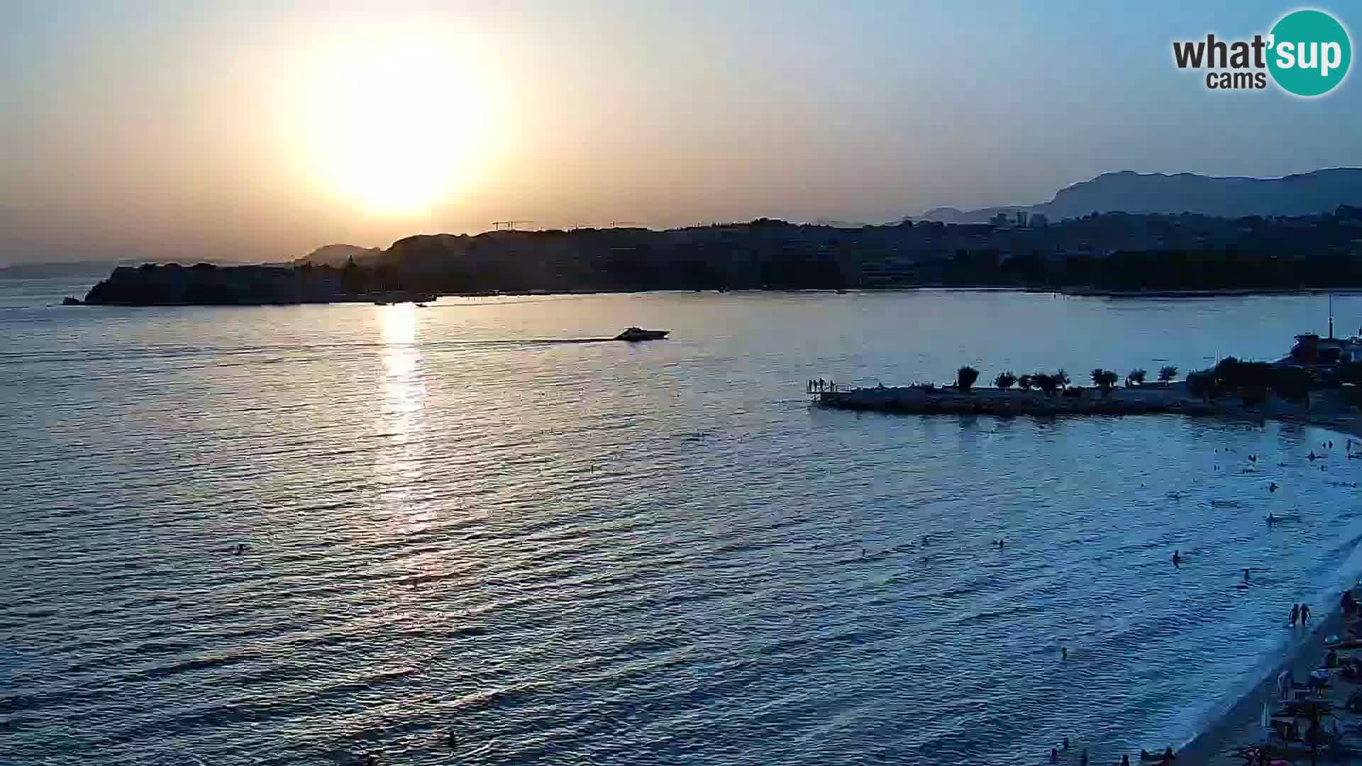 Webcam Playa de Podstrana – Vista en directo desde Hotel Split