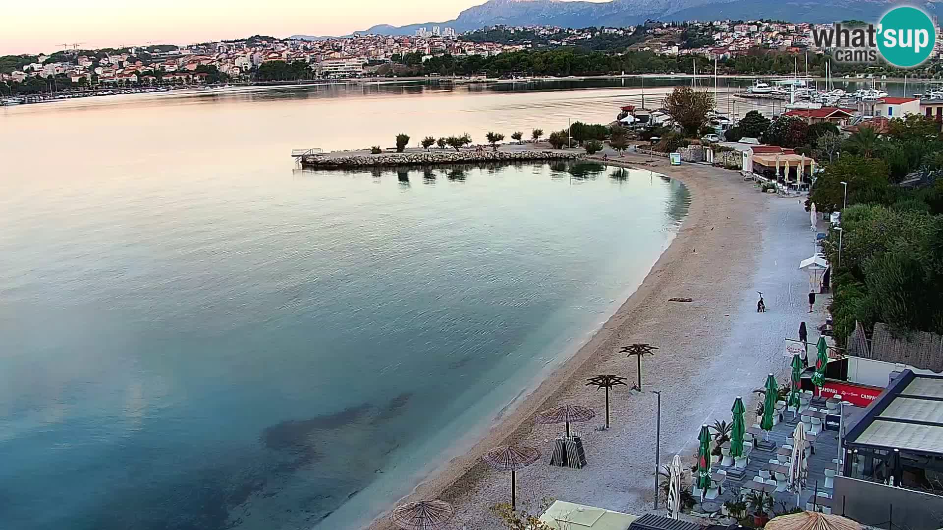 Podstrana Strand Webcam – Liveblick vom Hotel Split