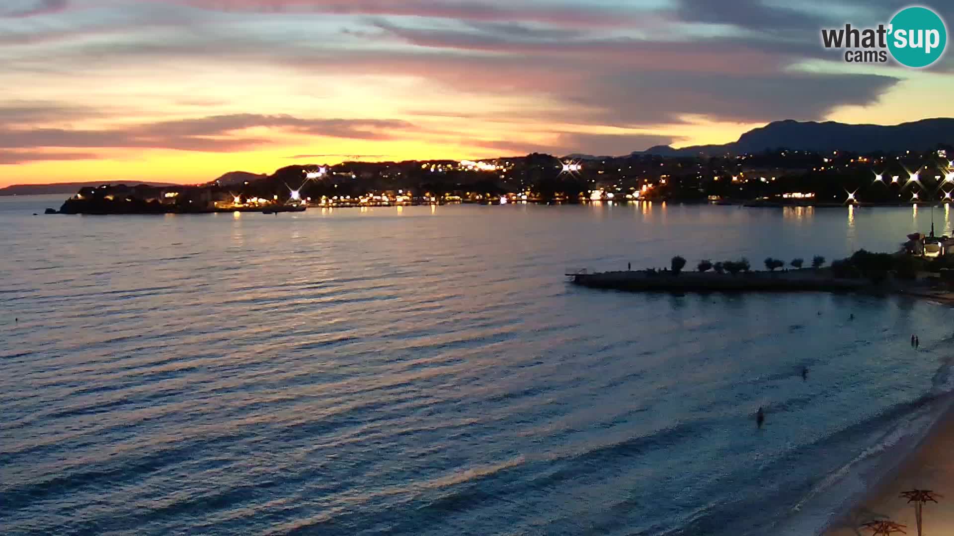 Webcam Spiaggia di Podstrana – Diretta dall’Hotel Split