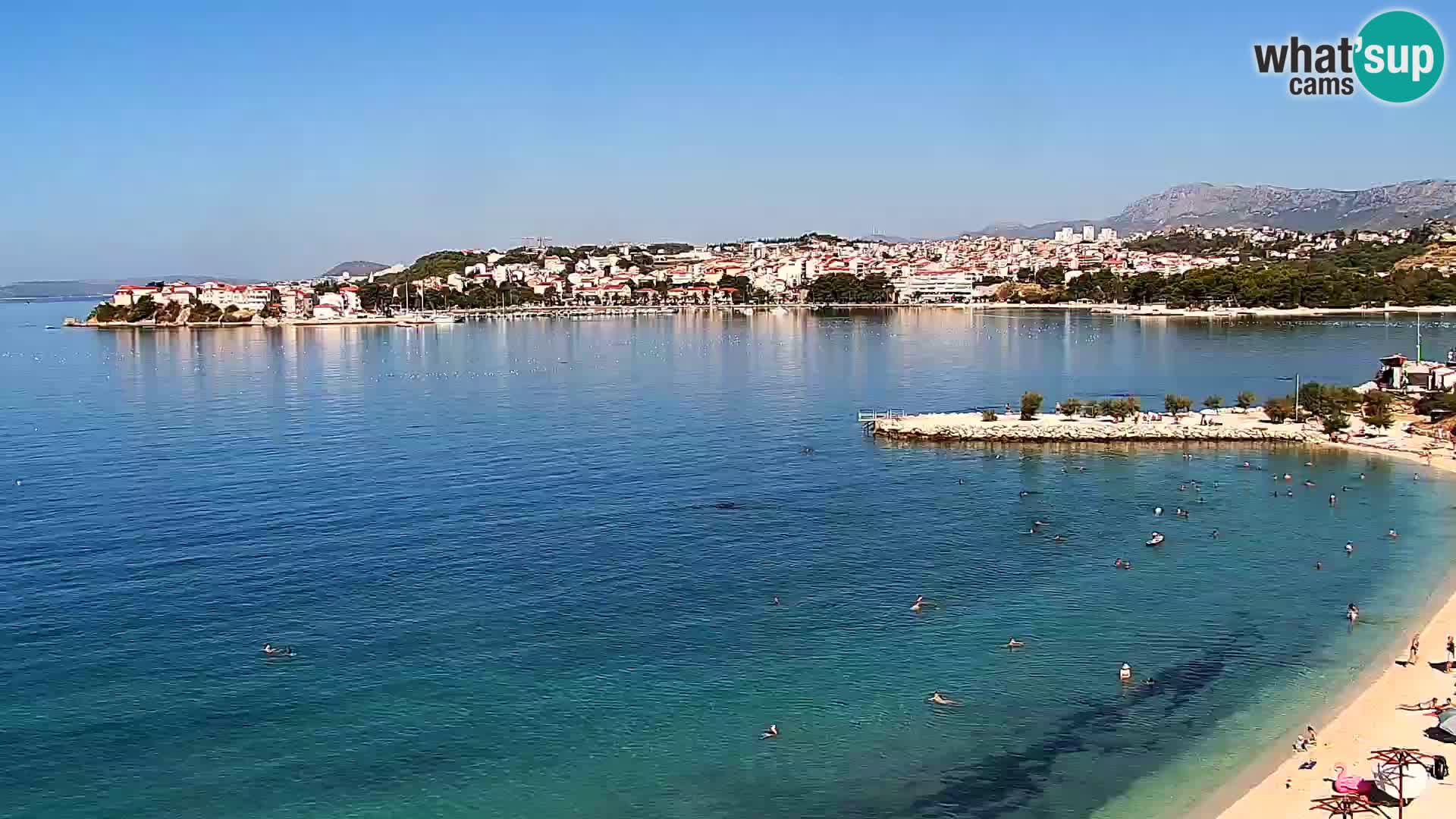 Podstrana Beach Webcam – Live View from Hotel Split