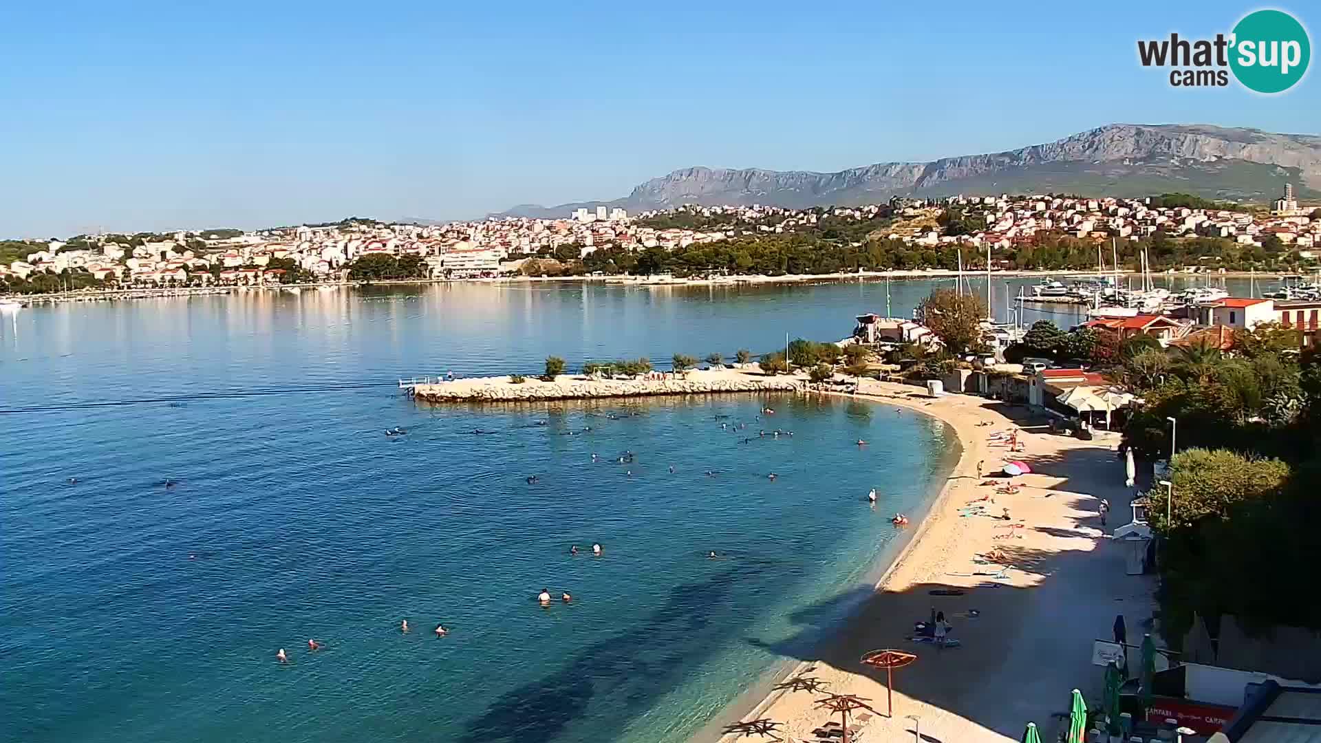 Podstrana Beach Webcam – Live View from Hotel Split