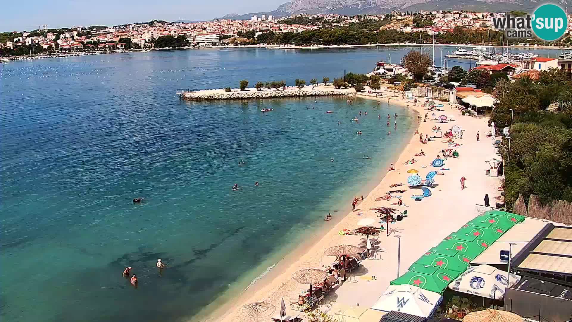Webcam Spiaggia di Podstrana – Diretta dall’Hotel Split