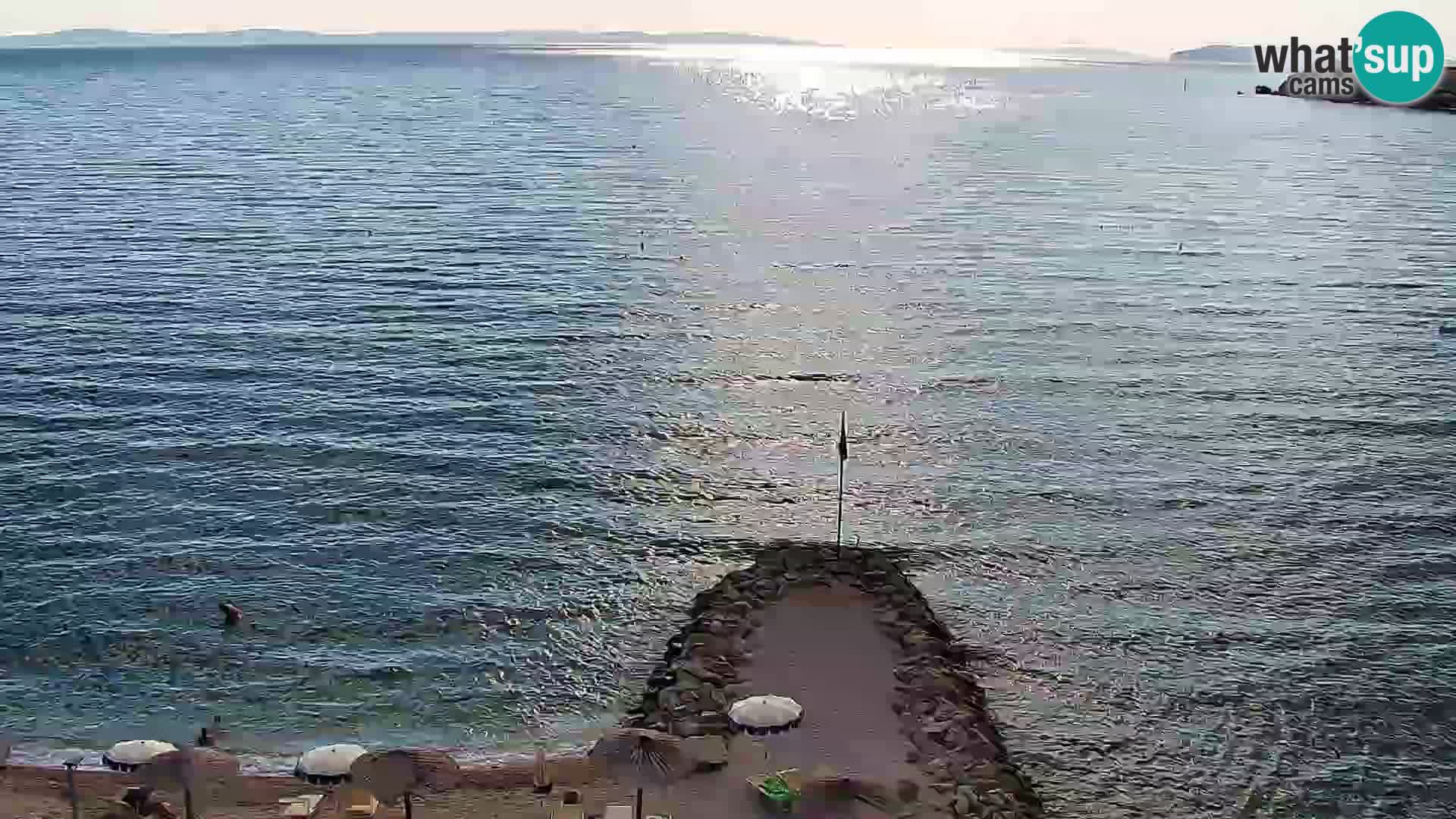 Web kamera Plaža Podstrana – Pogled uživo