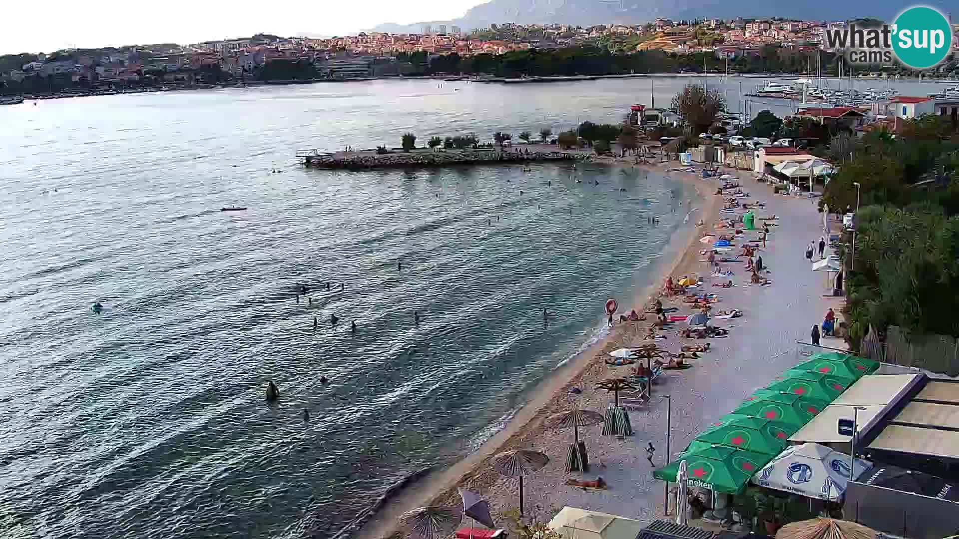 Webcam Playa de Podstrana – Vista en directo desde Hotel Split