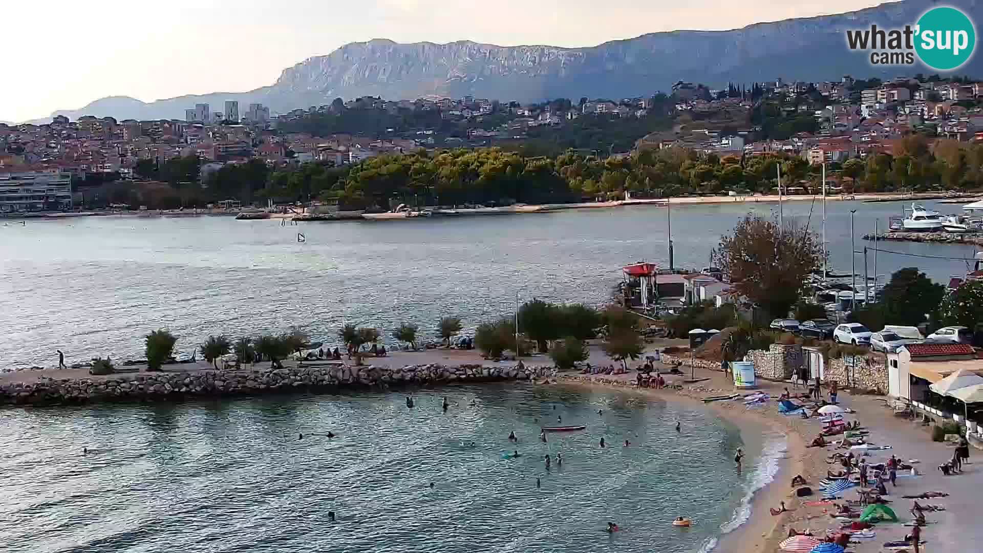 Web kamera Plaža Podstrana – Pogled uživo