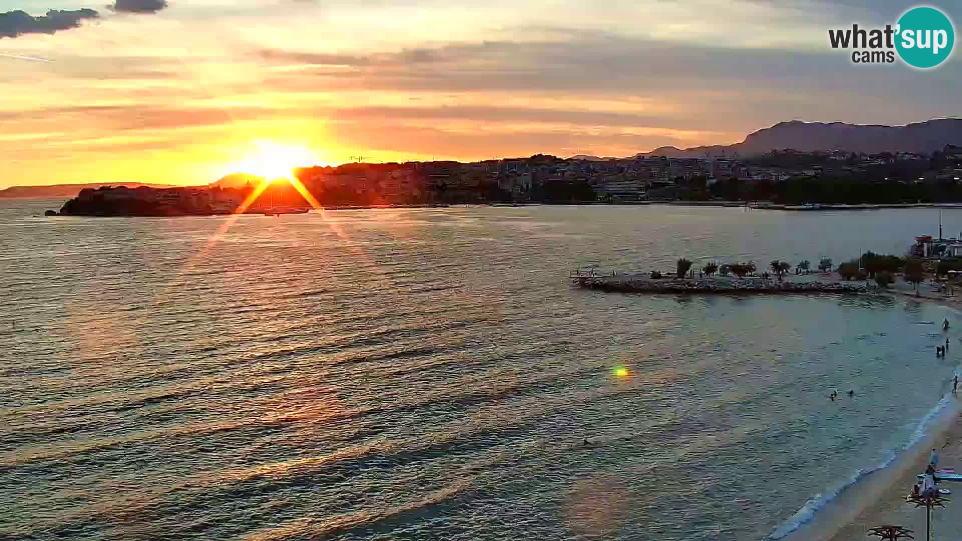 Podstrana Beach Webcam – Live View from Hotel Split
