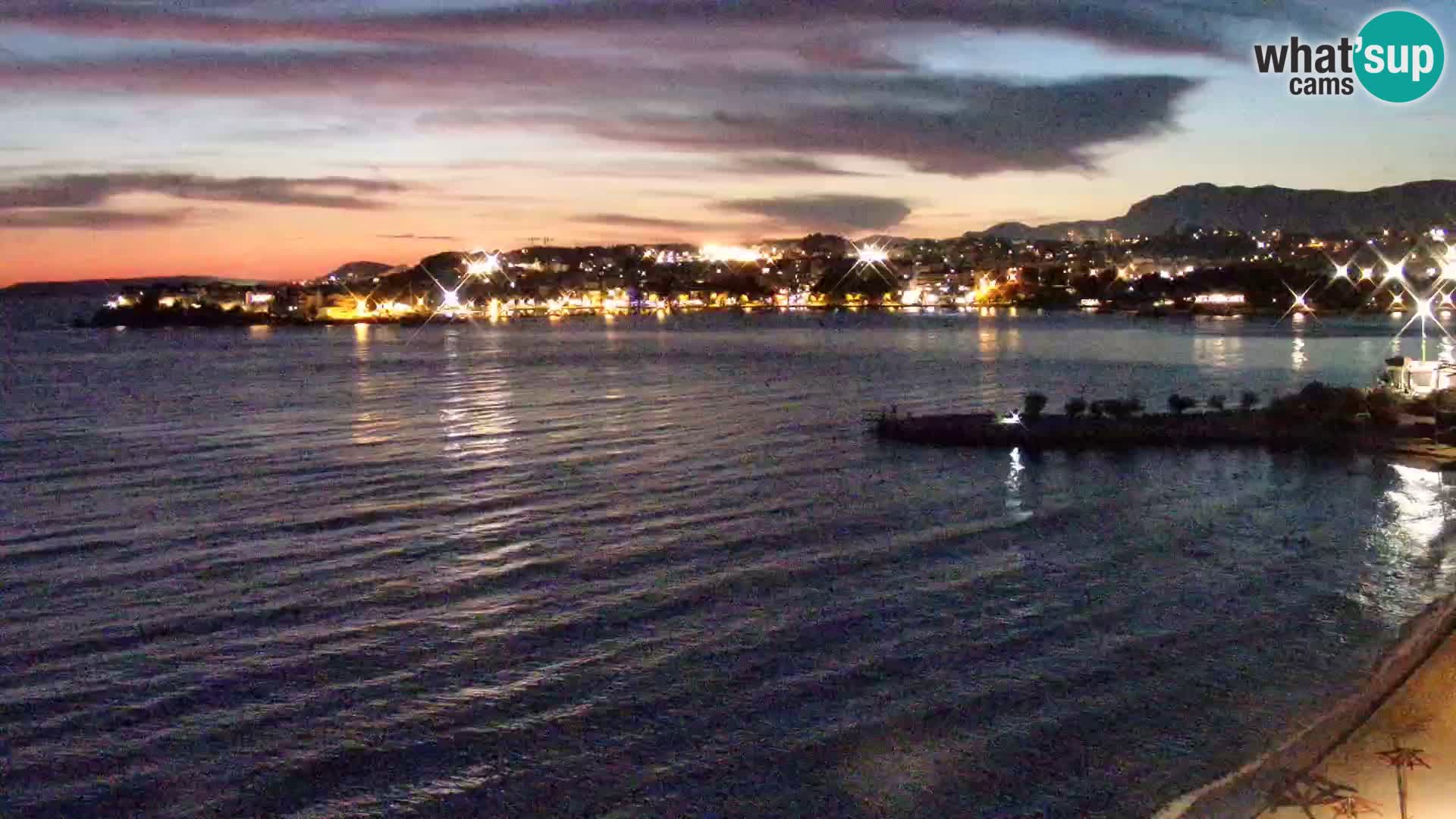 Podstrana Strand Webcam – Liveblick vom Hotel Split
