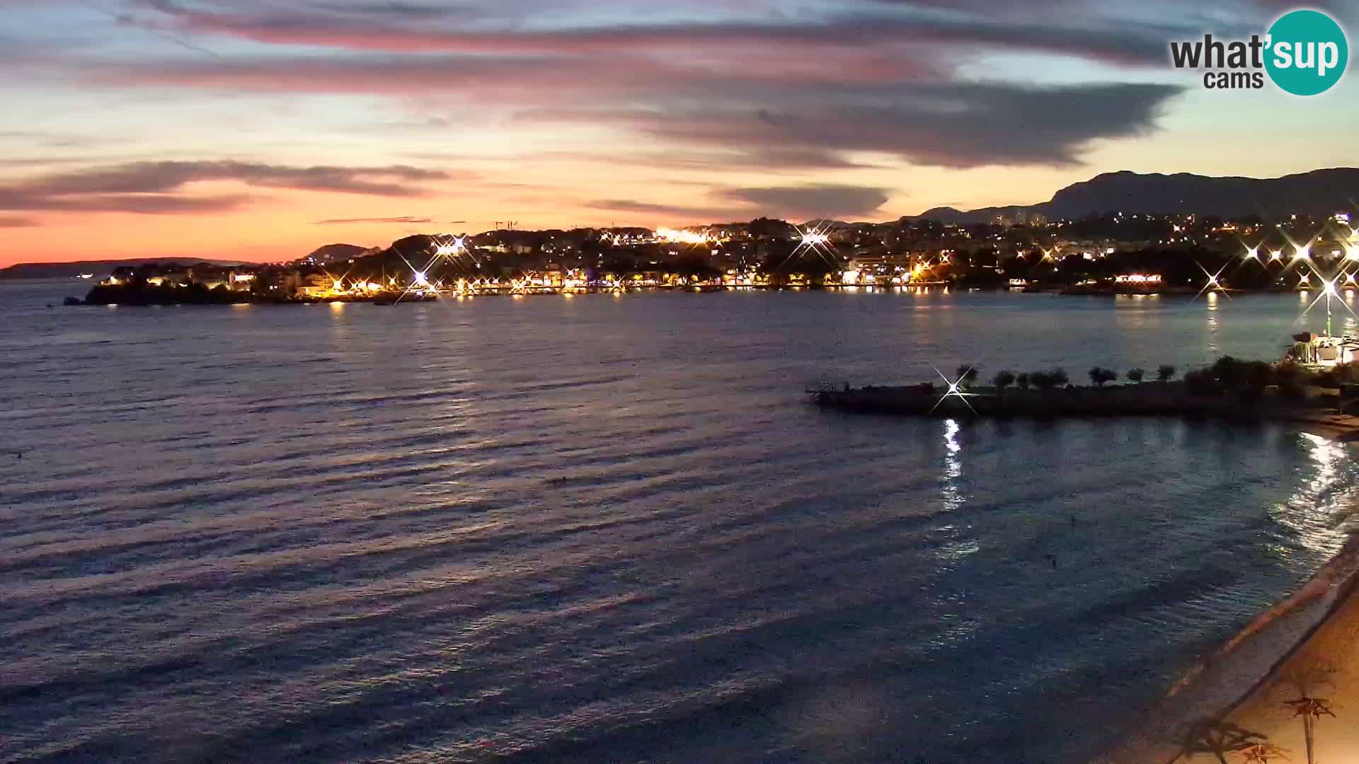Podstrana Beach Webcam – Live View from Hotel Split