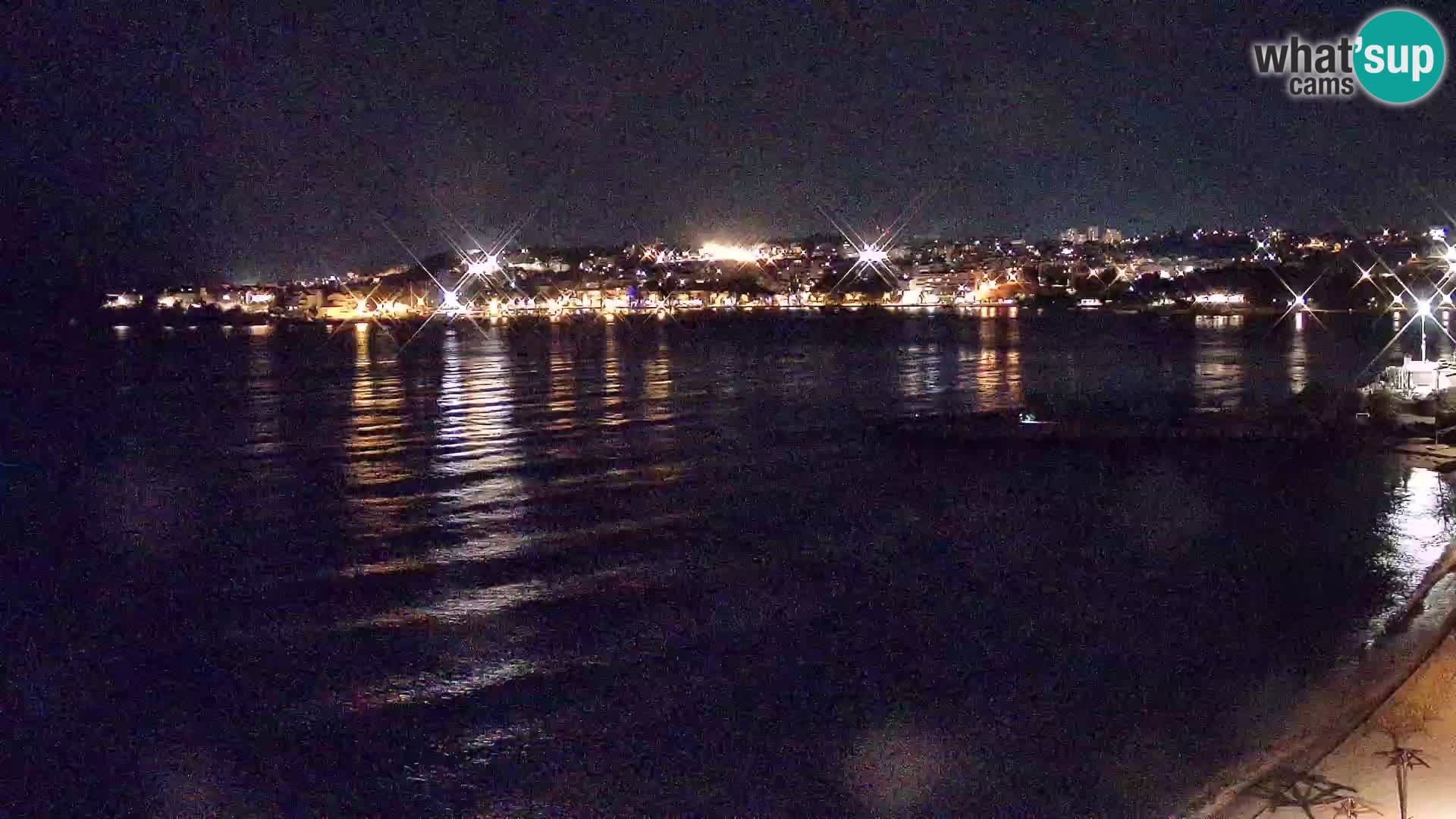 Webcam Playa de Podstrana – Vista en directo desde Hotel Split