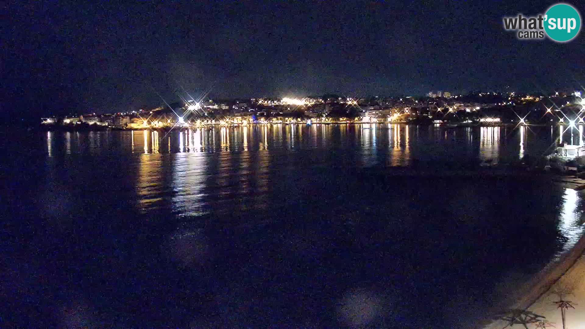 Webcam plage de Podstrana – Vue en direct depuis Hotel Split