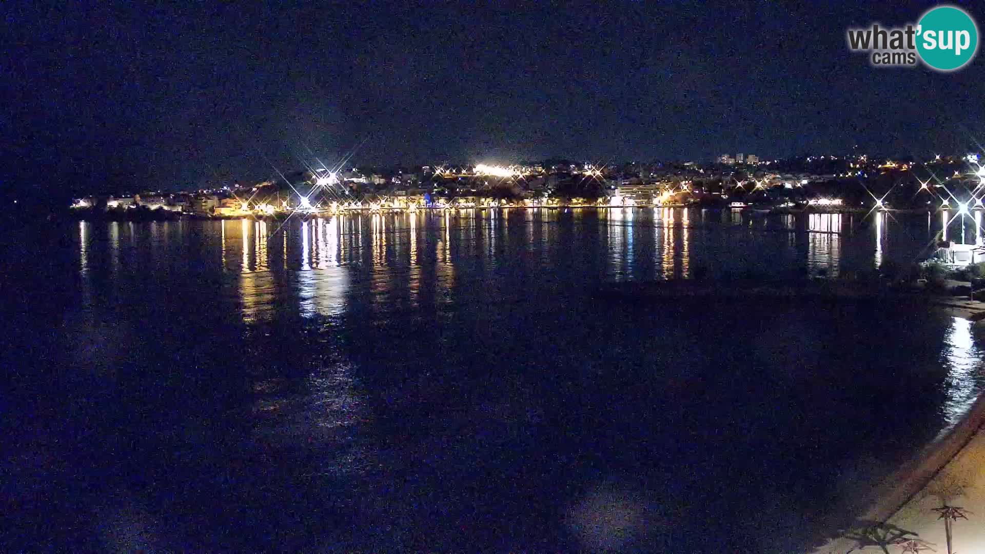 Webcam plage de Podstrana – Vue en direct depuis Hotel Split