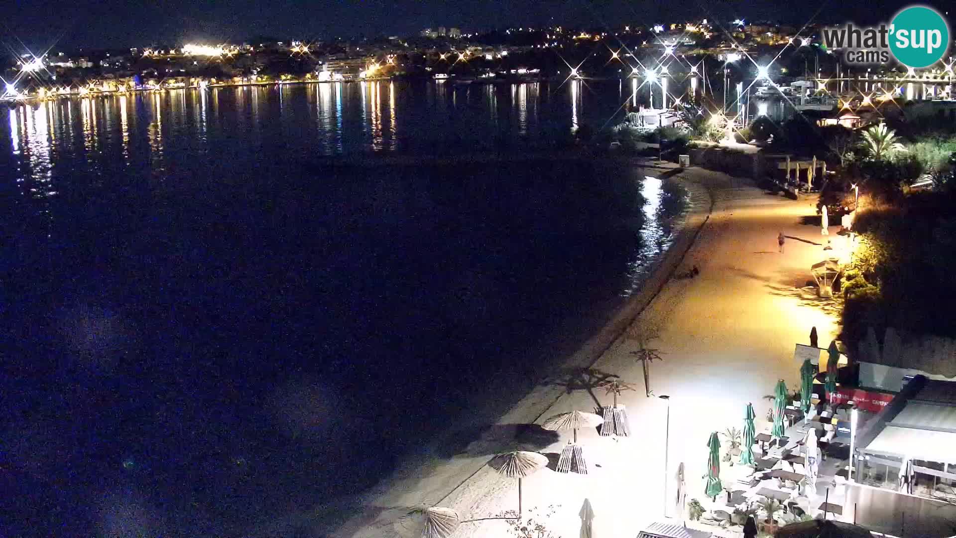 Webcam plage de Podstrana – Vue en direct depuis Hotel Split