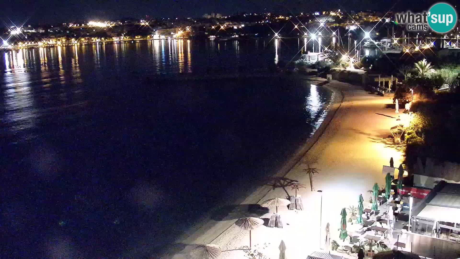 Spletna kamera Plaža Podstrana – Pogled v živo