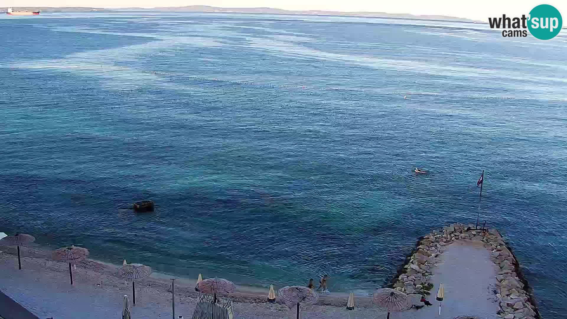 Podstrana Strand Webcam – Liveblick vom Hotel Split