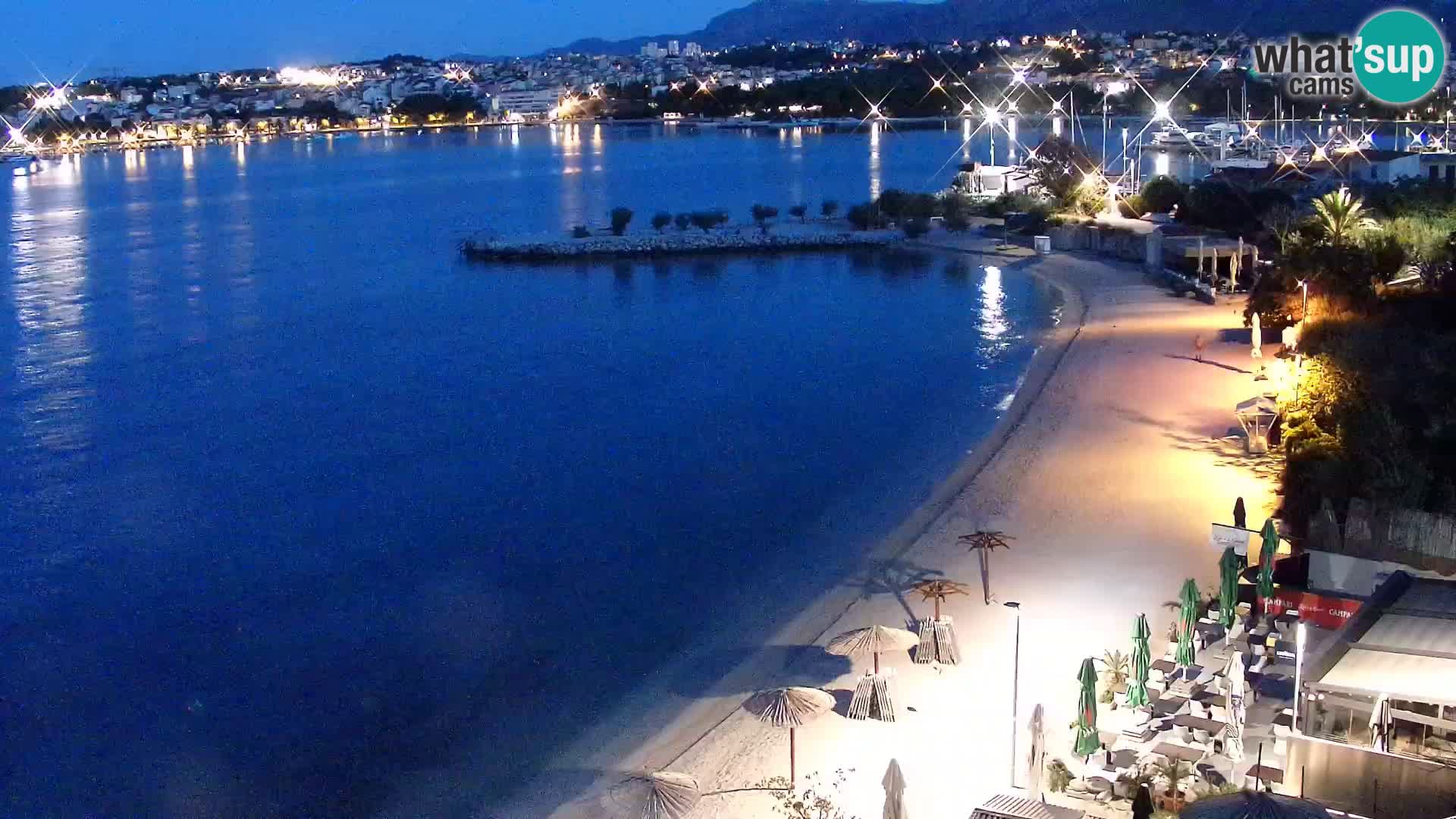 Webcam plage de Podstrana – Vue en direct depuis Hotel Split