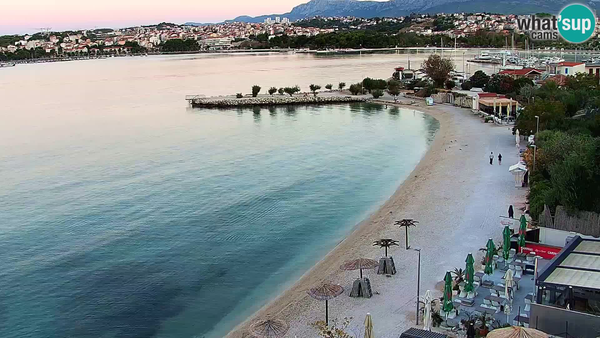Podstrana Strand Webcam – Liveblick vom Hotel Split