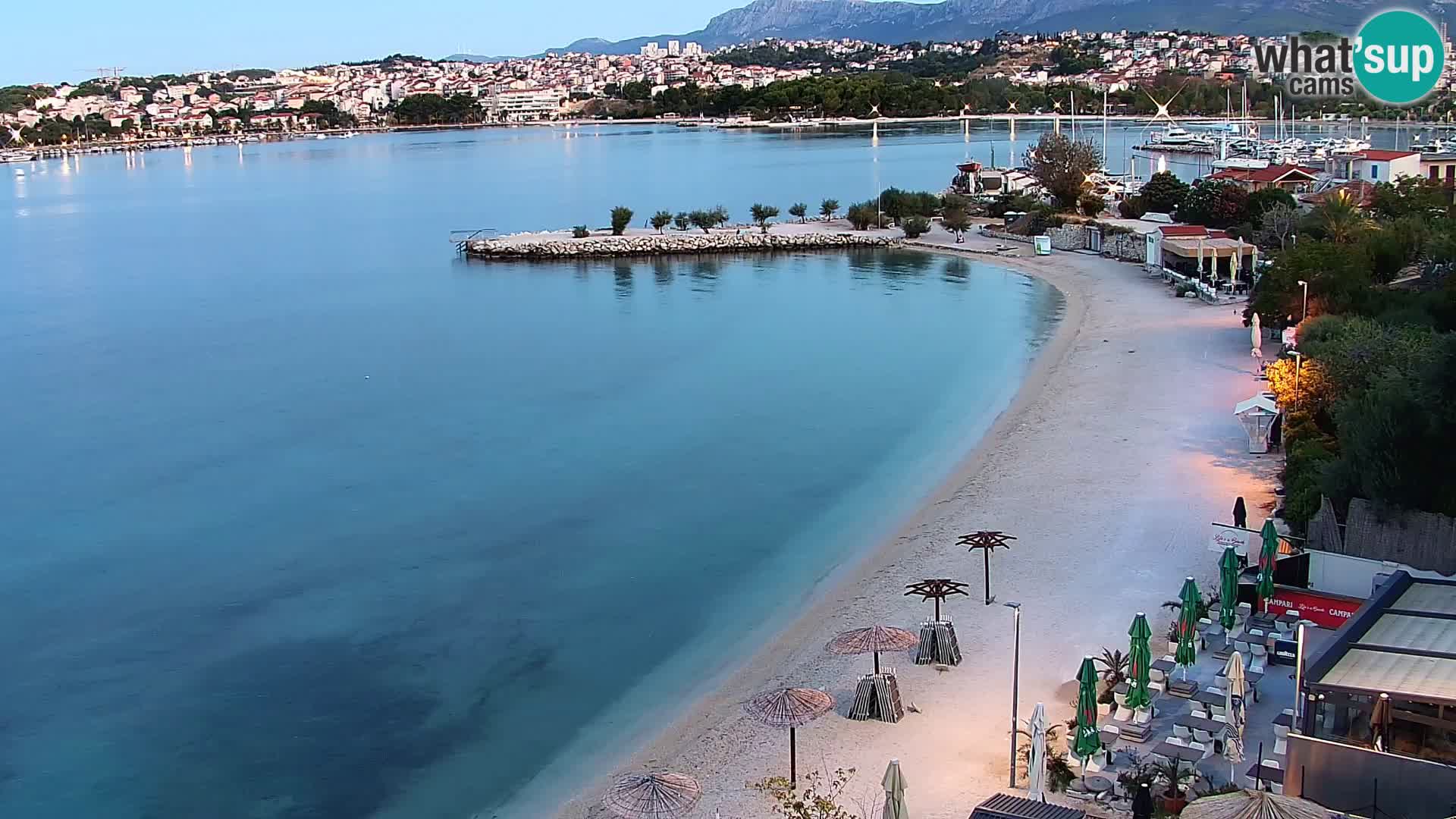 Podstrana Strand Webcam – Liveblick vom Hotel Split