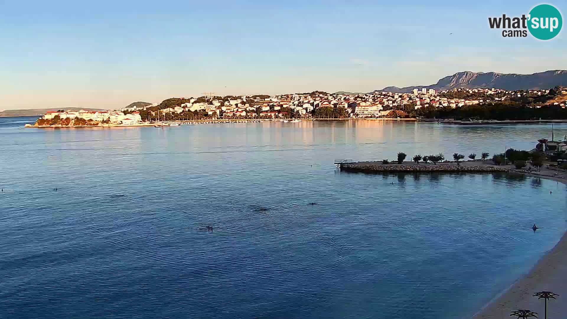 Podstrana Strand Webcam – Liveblick vom Hotel Split