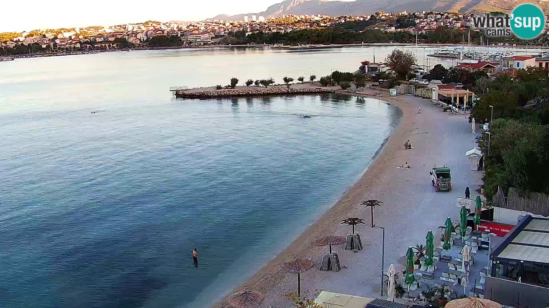 Webcam Playa de Podstrana – Vista en directo desde Hotel Split