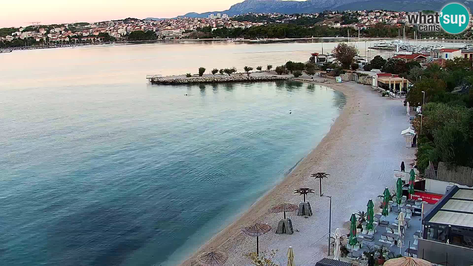 Podstrana Strand Webcam – Liveblick vom Hotel Split
