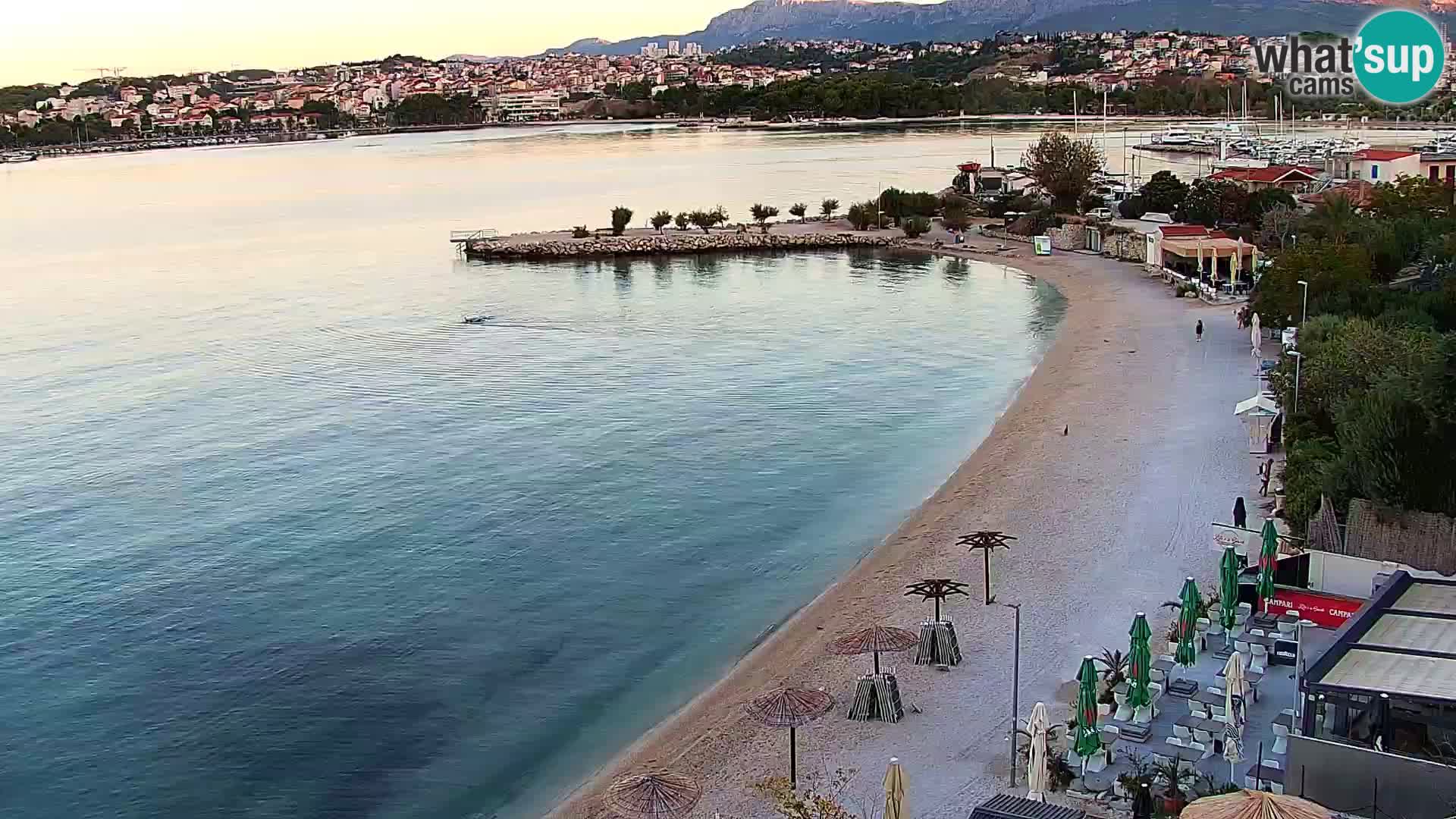 Spletna kamera Plaža Podstrana – Pogled v živo
