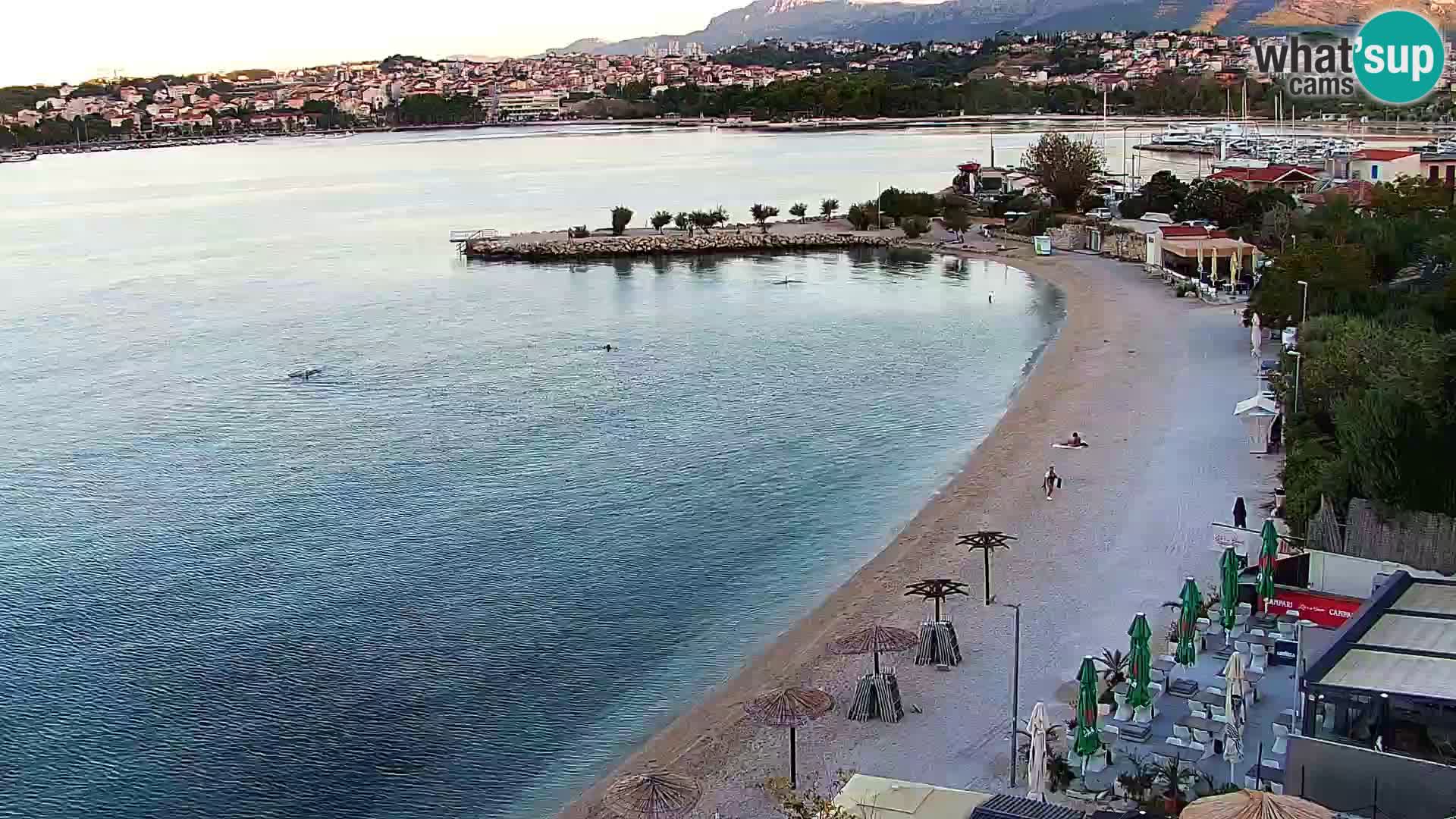 Podstrana Strand Webcam – Liveblick vom Hotel Split