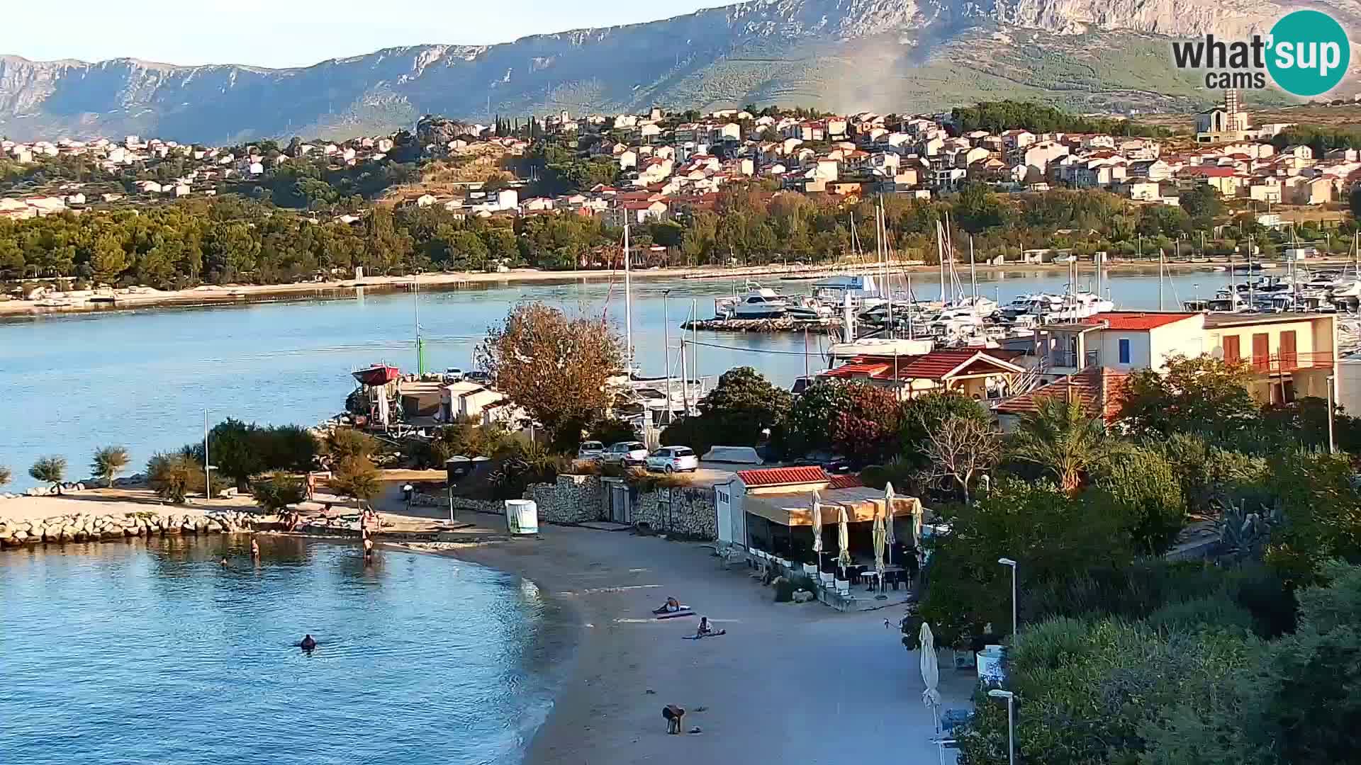 Podstrana Beach Webcam – Live View from Hotel Split
