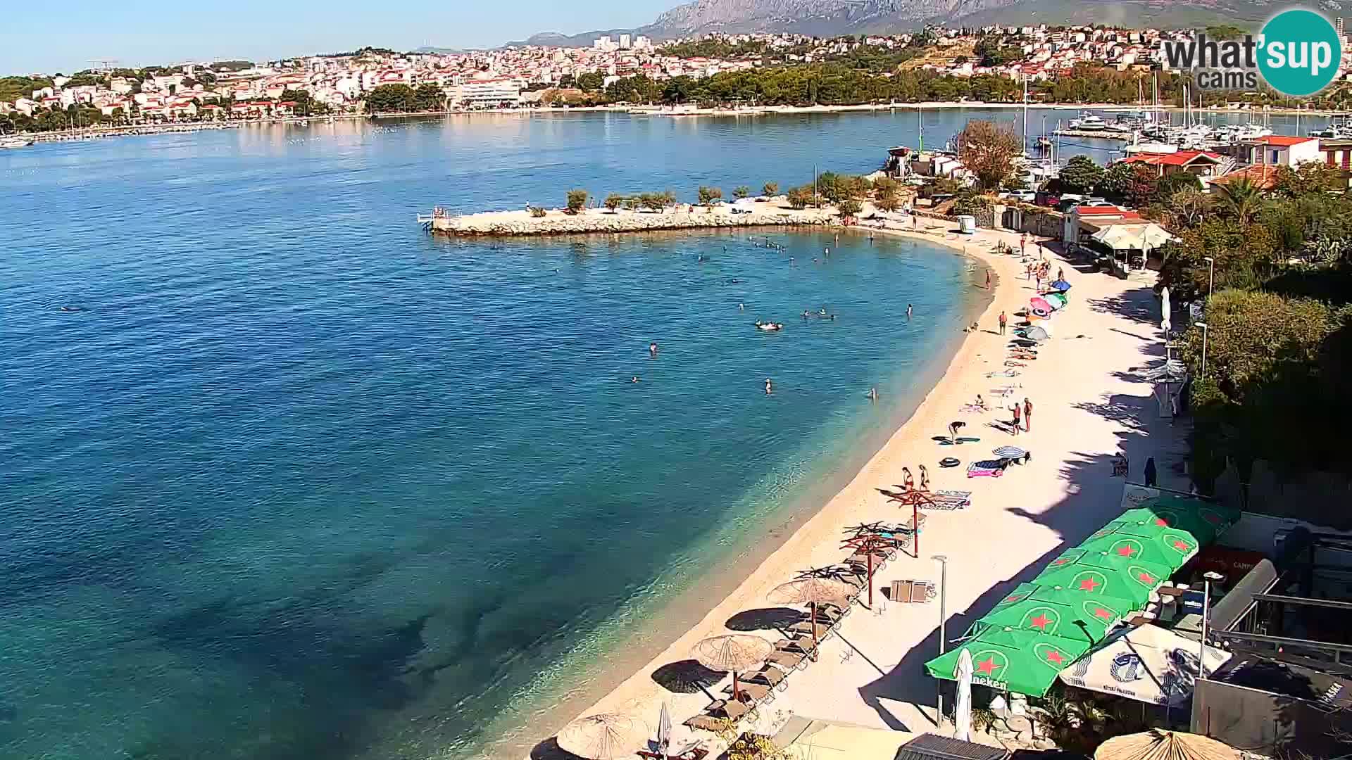 Webcam Spiaggia di Podstrana – Diretta dall’Hotel Split