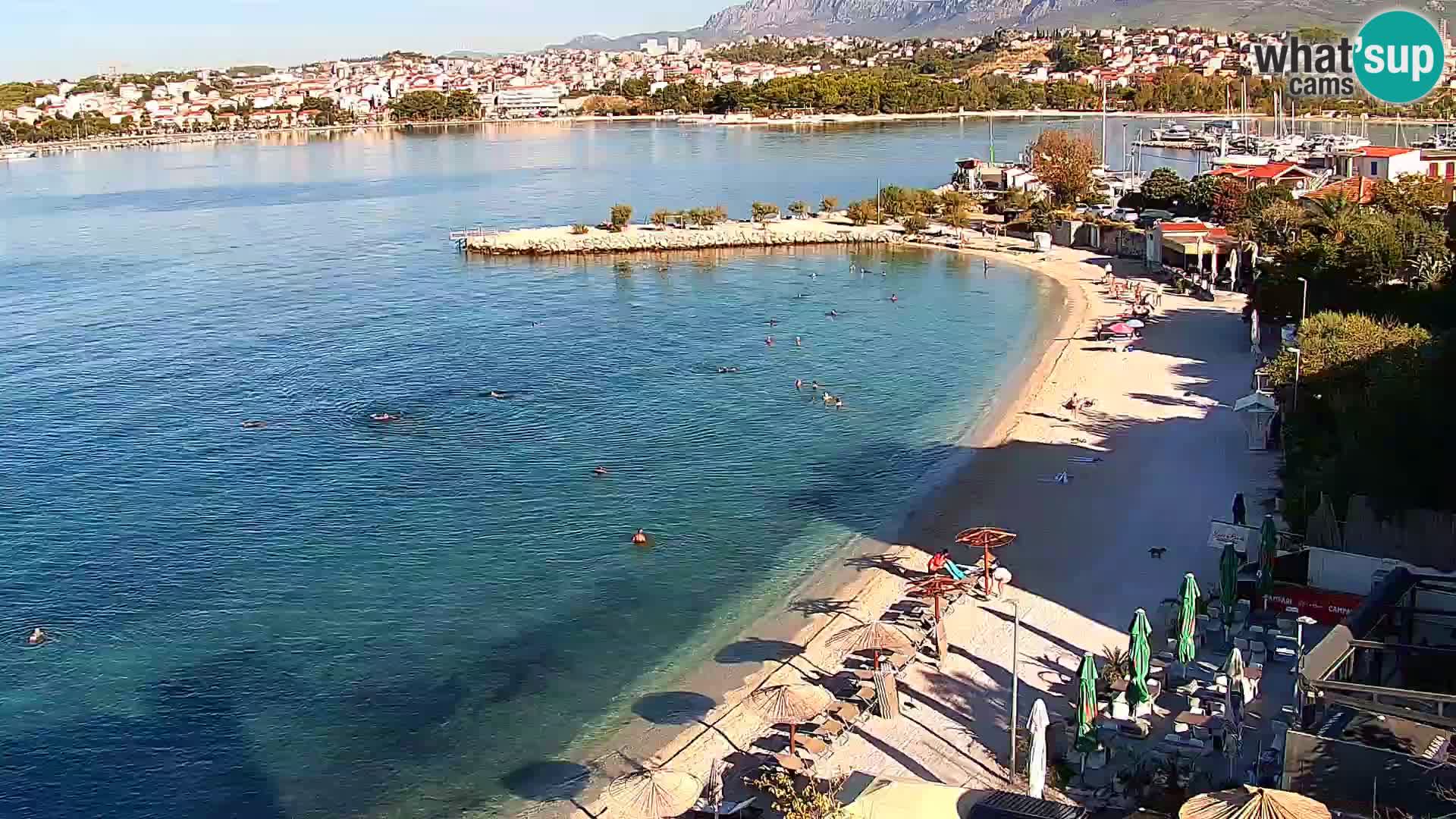 Podstrana Beach Webcam – Live View from Hotel Split