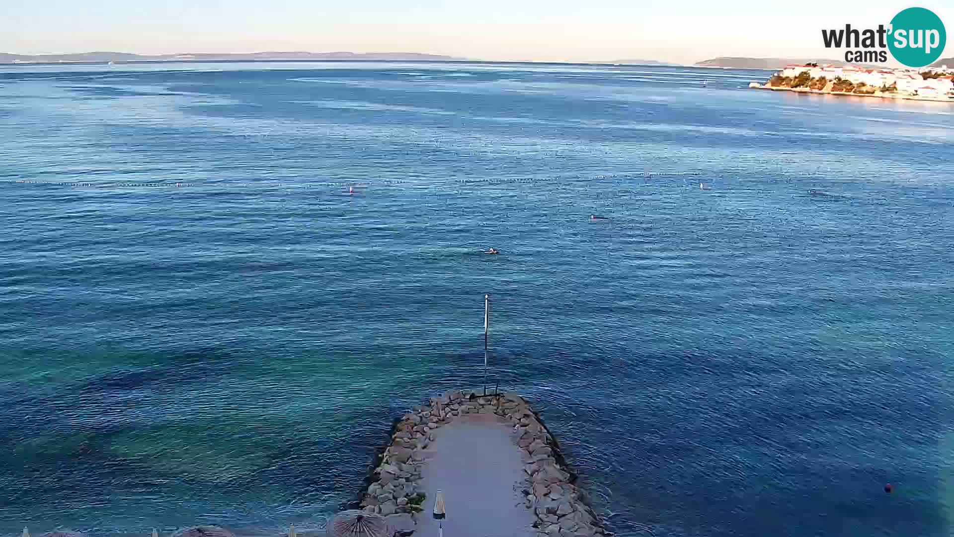 Podstrana Strand Webcam – Liveblick vom Hotel Split
