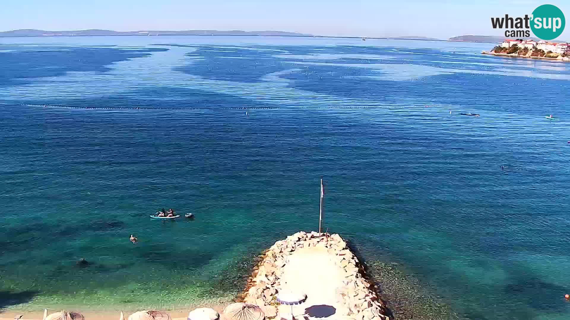 Webcam Playa de Podstrana – Vista en directo desde Hotel Split