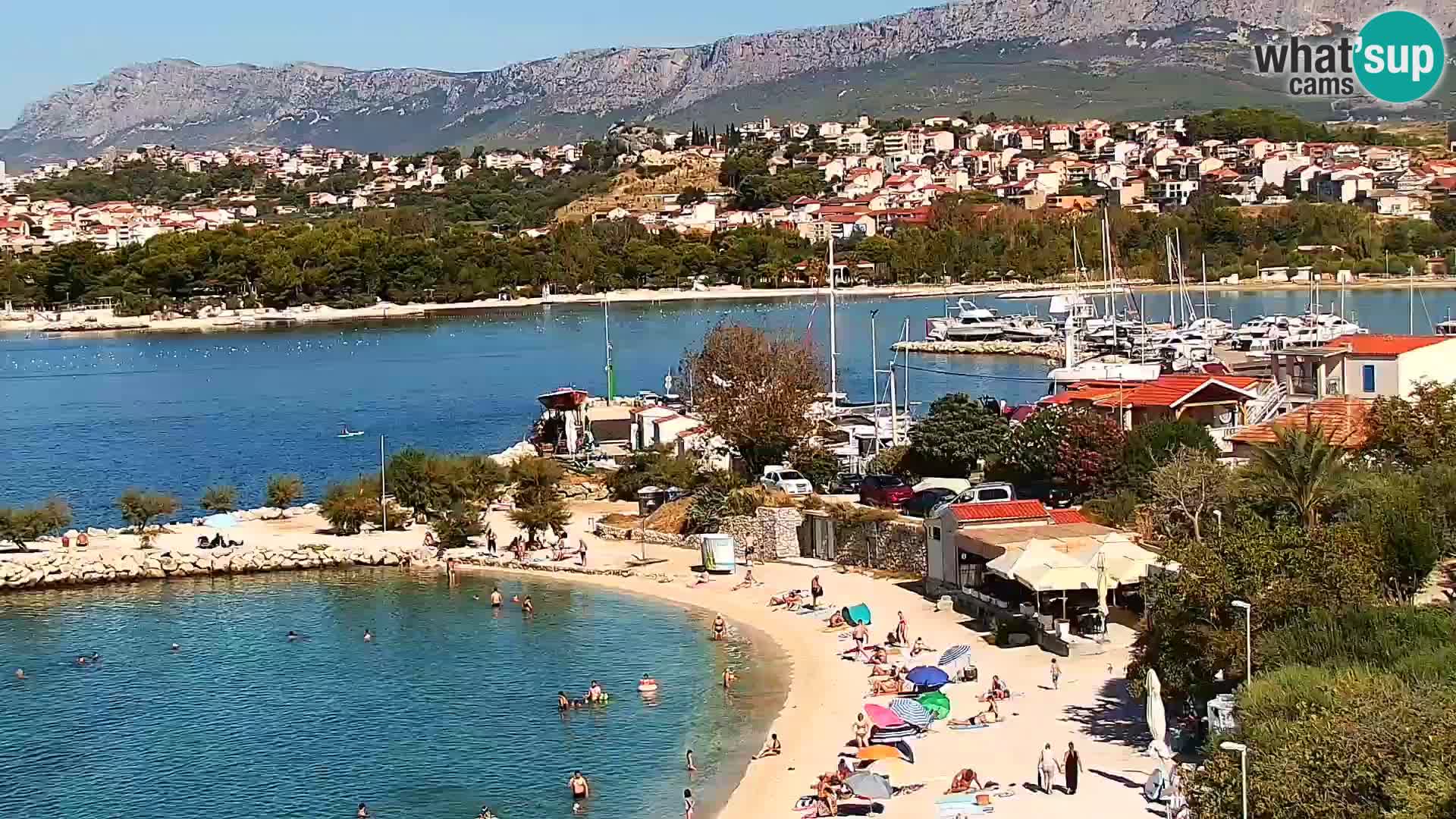 Podstrana Strand Webcam – Liveblick vom Hotel Split