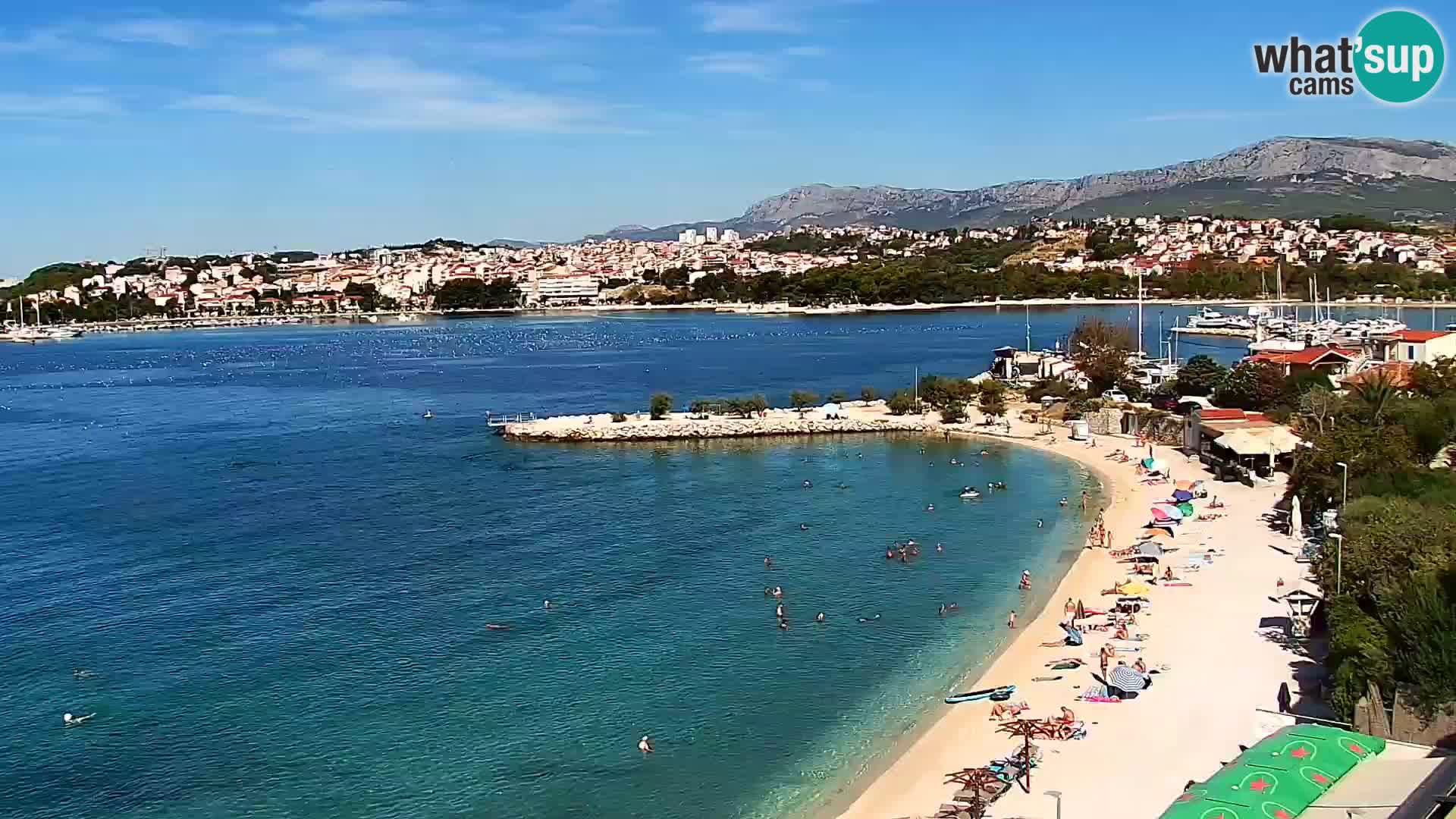 Podstrana Strand Webcam – Liveblick vom Hotel Split