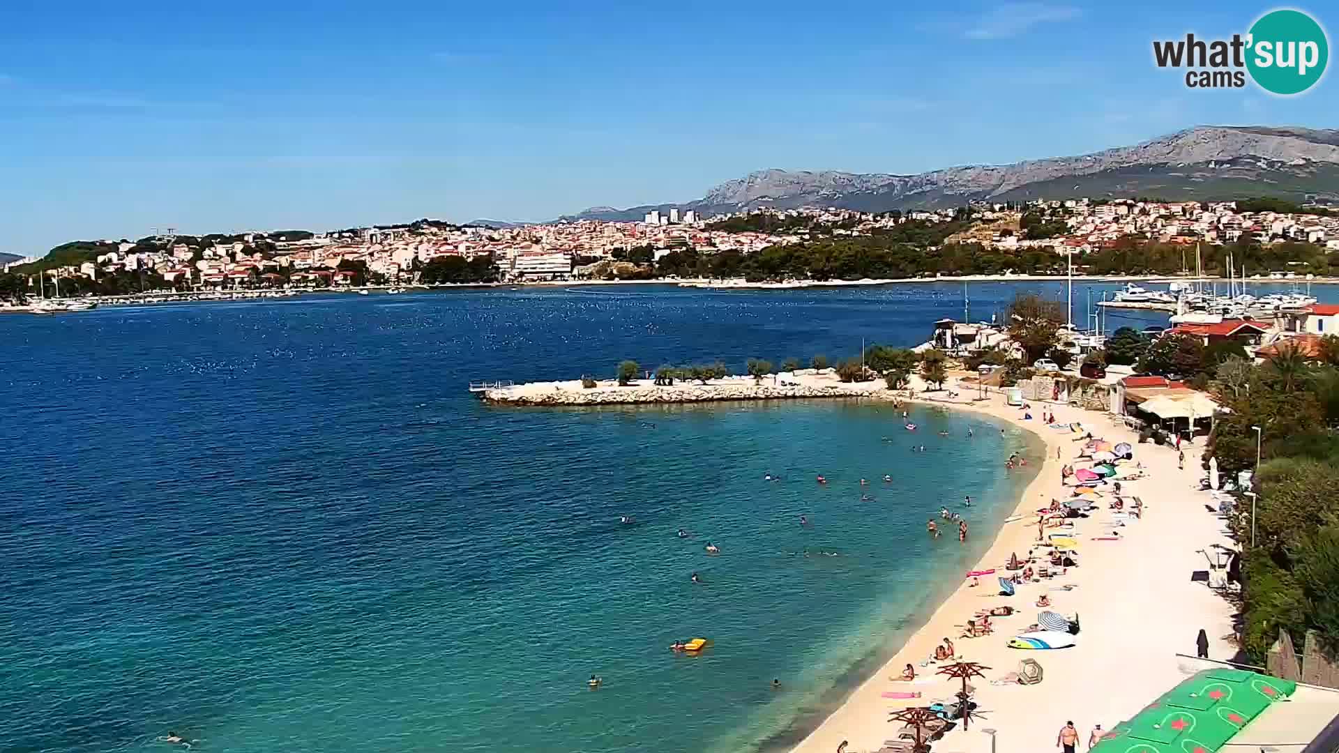 Podstrana Beach Webcam – Live View from Hotel Split