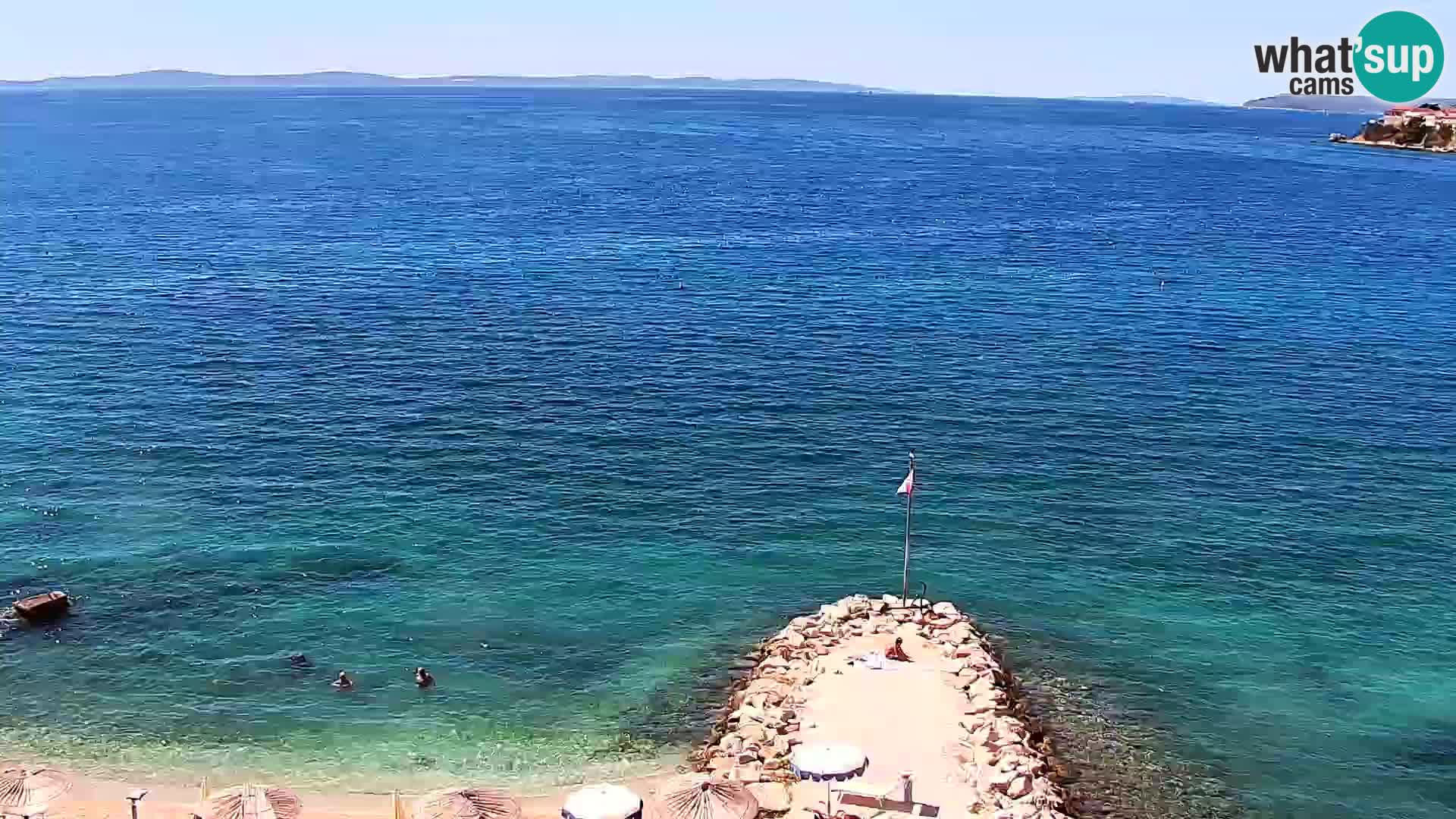 Podstrana Beach Webcam – Live View from Hotel Split