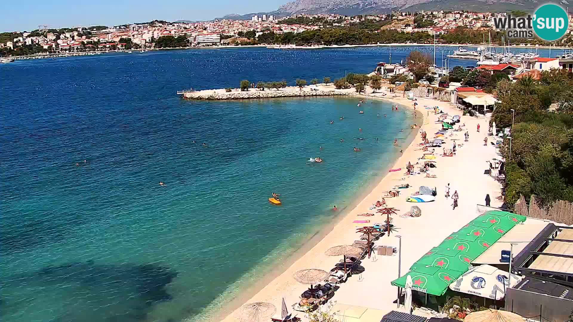 Podstrana Beach Webcam – Live View from Hotel Split