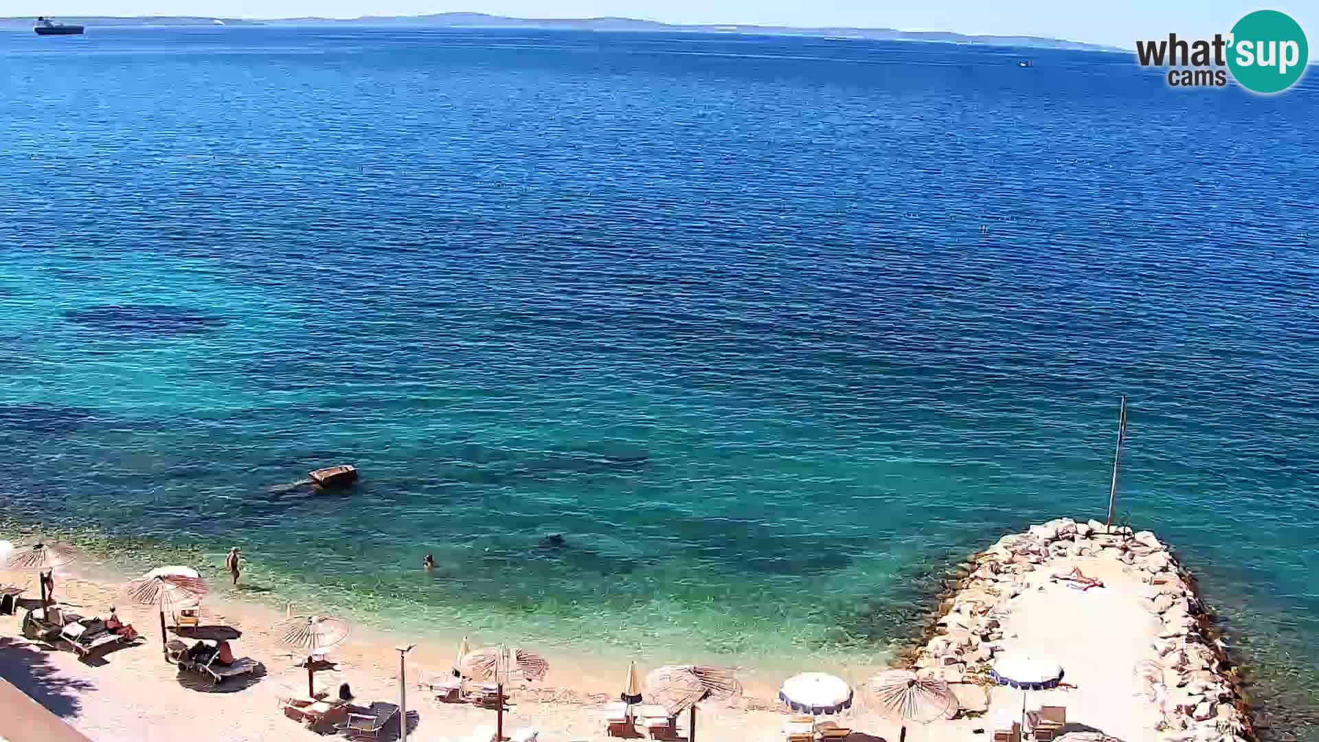 Podstrana Strand Webcam – Liveblick vom Hotel Split