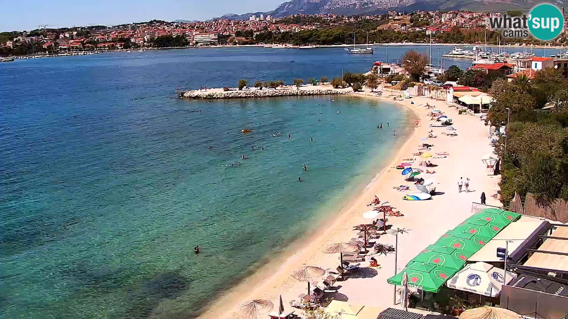 Webcam Spiaggia di Podstrana – Diretta dall’Hotel Split