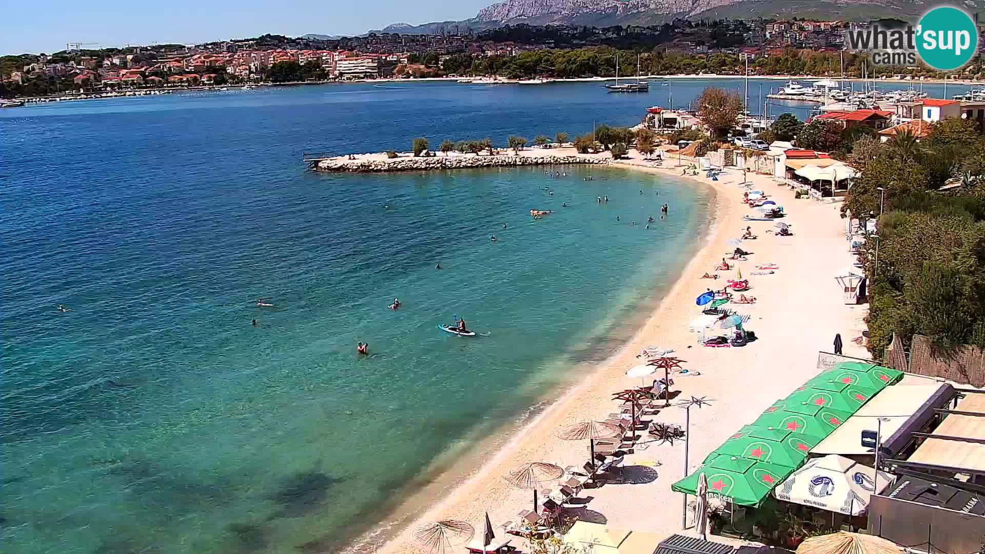 Podstrana Beach Webcam – Live View from Hotel Split