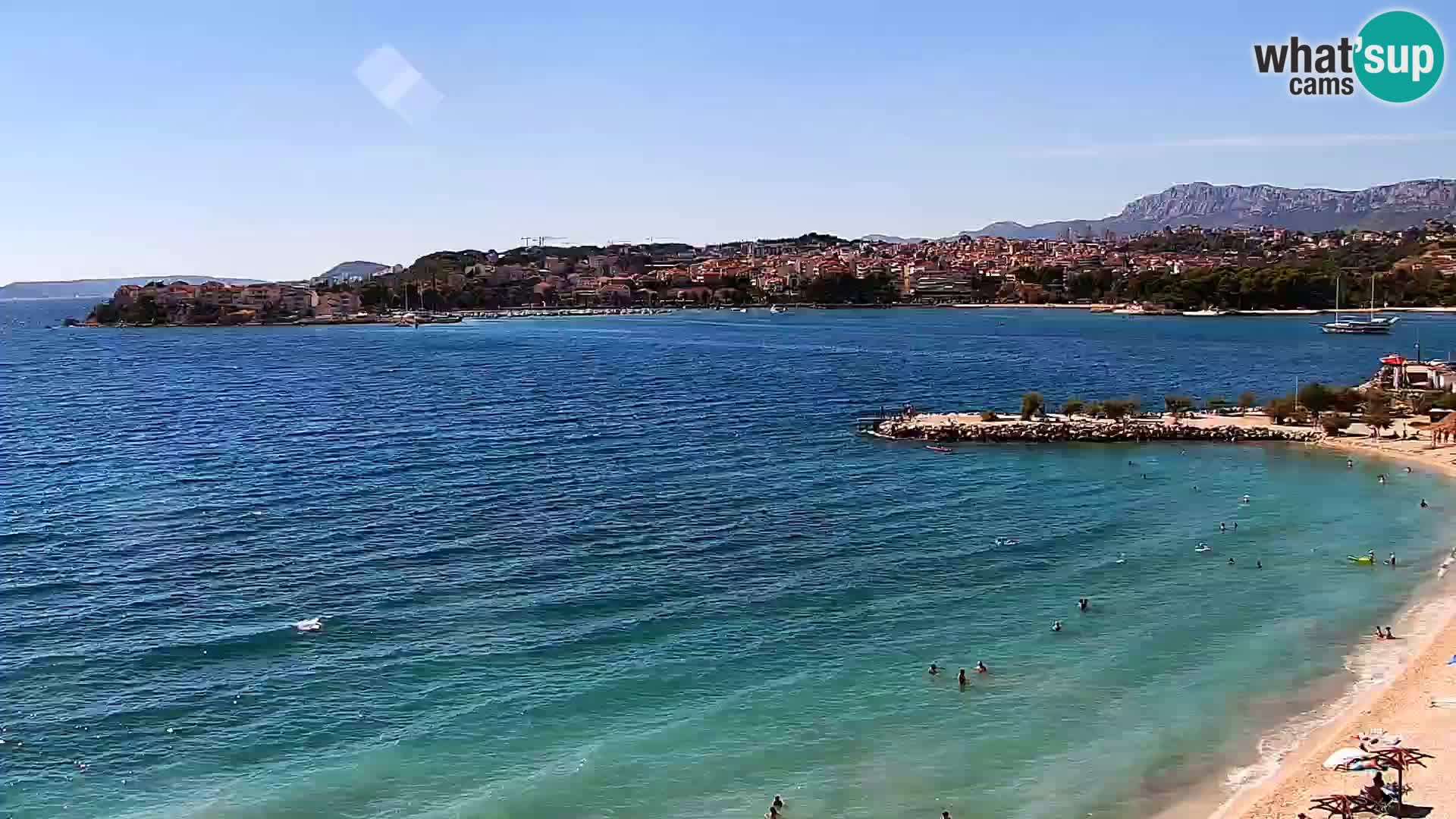 Webcam Playa de Podstrana – Vista en directo desde Hotel Split