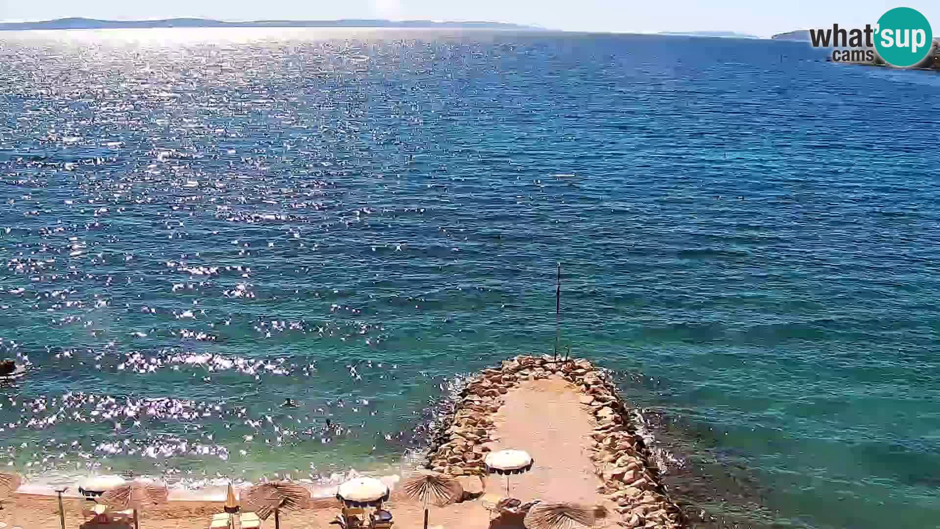 Webcam Playa de Podstrana – Vista en directo desde Hotel Split