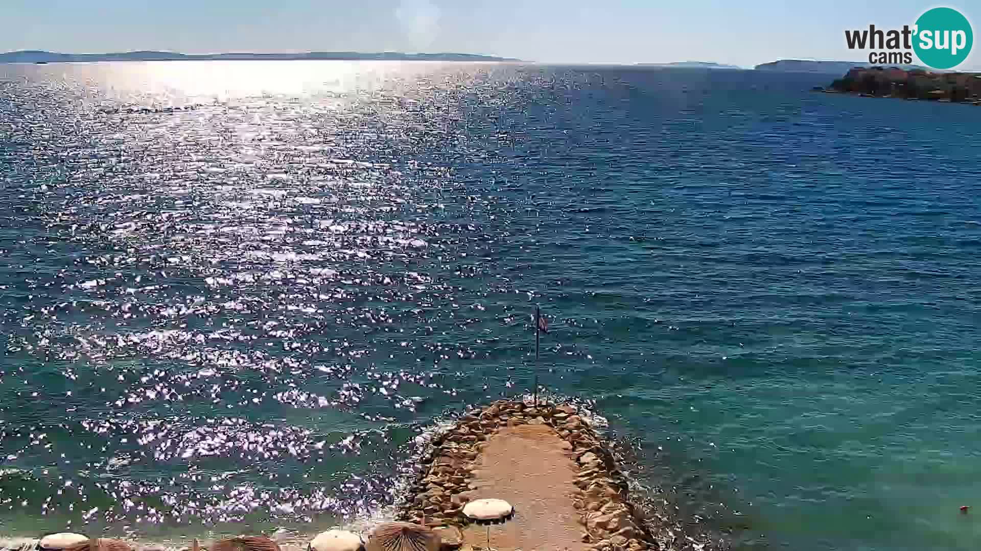 Web kamera Plaža Podstrana – Pogled uživo